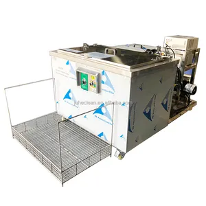 Factory supply SUS304 stainless steel industrial ultrasonic cleaning machine for machinery parts degreasing / oil removal