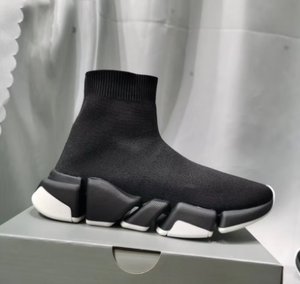 批发设计师男士短袜鞋时尚休闲情侣针织透气品牌运动鞋女士顶级品质原创标志男士 - Product Image 4