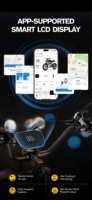 Entrepôt UE/États-Unis - Vélo électrique DUOTTS F20 - Vélo de route électrique - Batterie au lithium 52V 27AH - Vélo de montagne rapide - Vélo électrique de ville pour adultes