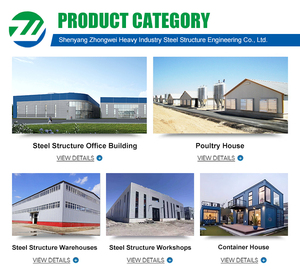 预制现代仓库和建筑结构钢制结构 - Product Image 2