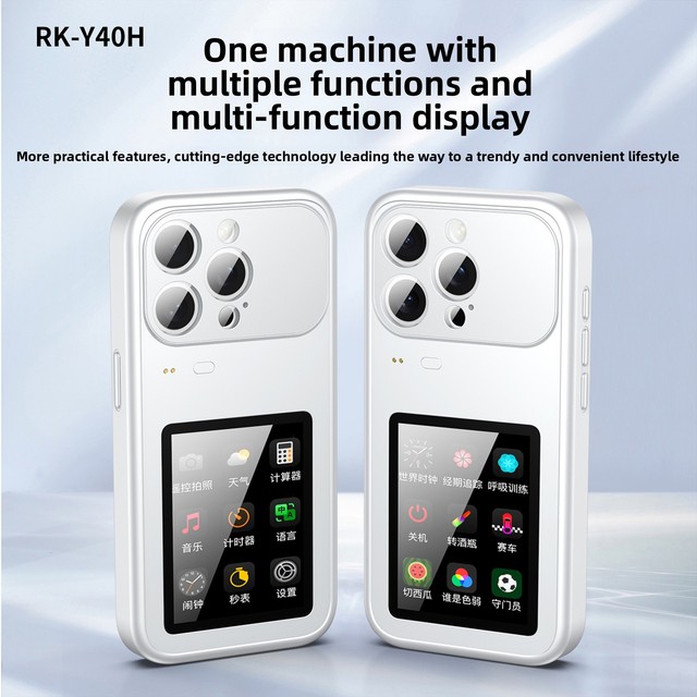 2026 New Customized DIY Design AI Smartphone Case with 360 Protection Multi-function Display for iphone 13 14 15 Pro