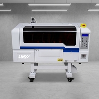 Imprimante DTF LINKO de haute qualité avec deux têtes d'impression XP600, transfert thermique sur film DTF, impression de t-shirts, machine d'impression numérique