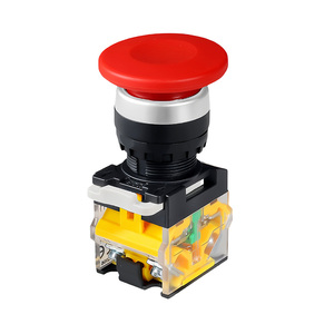 LA38-11DT tự đặt lại nút nhấn 22mm đồng liên hệ 1NO + 1NC màu xanh lá cây ánh sáng thường xuyên phong cách tốt giá 10A Max. - Product Image 5