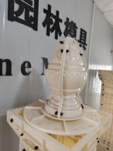 แม่พิมพ์คอนกรีตสำเร็จรูปพลาสติกรูปทรงลูกบอลสำหรับตกแต่งกลางแจ้งในสวน - Product Image 6