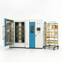 Revêtement ionique PVD industriel AsiaLink pour l'acier inoxydable, les alliages, le plastique, le verre, la céramique, fabrication en série