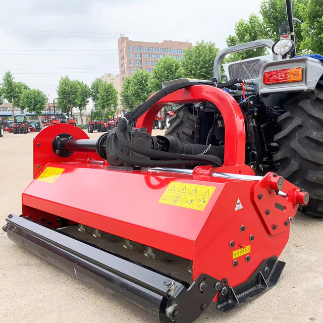 Farm Tractor Pto Drive Hydraulic Gearbox Mower 3 Point Linkage Side Flail Mulcher High Productivity for Sale
