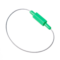 ZL-S008 ABS Kunststoffbeschichtete 1,5mm Durchmesser Container-Kabelsiegel Sicherheitskabelsiegel für Kraftstofftanks