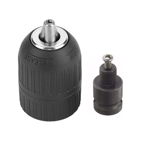 2-13mm 1/2 pouces-20UNF Adaptateur de <span class=keywords><strong>mandrin</strong></span> de <span class=keywords><strong>perceuse</strong></span> sans clé <span class=keywords><strong>pour</strong></span> clé à chocs - Product Image 2