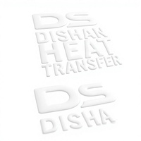 Patch logo en silicone découpé au laser, nouvelle mode, transfert thermique en silicone, logo personnalisé, impression 3D par transfert thermique