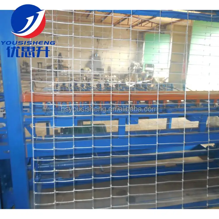 Automatic game fence making machine factory