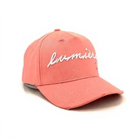 Op maat gemaakte 5-delige dobby-weave baseballcap met geborduurd logo, snapback pet voor heren en dames, sportief stippen-/fruitpatroon.