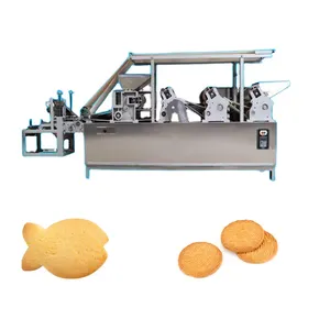Mini macchina automatica per la produzione di biscotti riempita di cioccolato su piccola scala prezzo della linea di prodotti della macchina