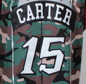 Maglia da basket mimetica cucita di Vince Carter - Product Image 1