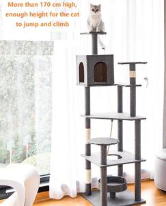 Kinghon High Quality Modern Cat Tree Tower <b>Large</b> Cats Condo Tree Play Furniture Scratcher Cat Climbing <b>Frame</b> Tree - Product Image 5