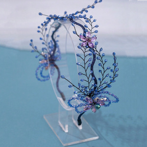 Diadema de diamantes de imitación con lentejuelas de buena calidad, Perla fina, tocado de boda de lujo, diademas nupciales - Product Image 2