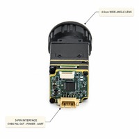 Module de caméra thermique CVBS 640x512 pour drone FPV, gimbal, robot et inspection industrielle