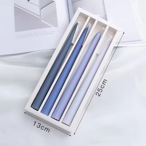 Multicolor 25CM <b>Taper</b> <b>Candles</b> Wedding Decoration Birthday Festival Table Decor Long Stick Nordic Soy Wax Scented <b>Candles</b> - Product Image 3