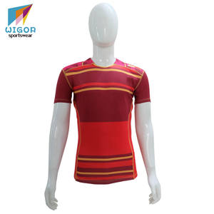 Poly-Spandex-Stoff schweres Rugby-League-Trikot sublimiert benutzer definierte Rugby-Kits hochwertiges Rugby-Trikot - Product Image 3