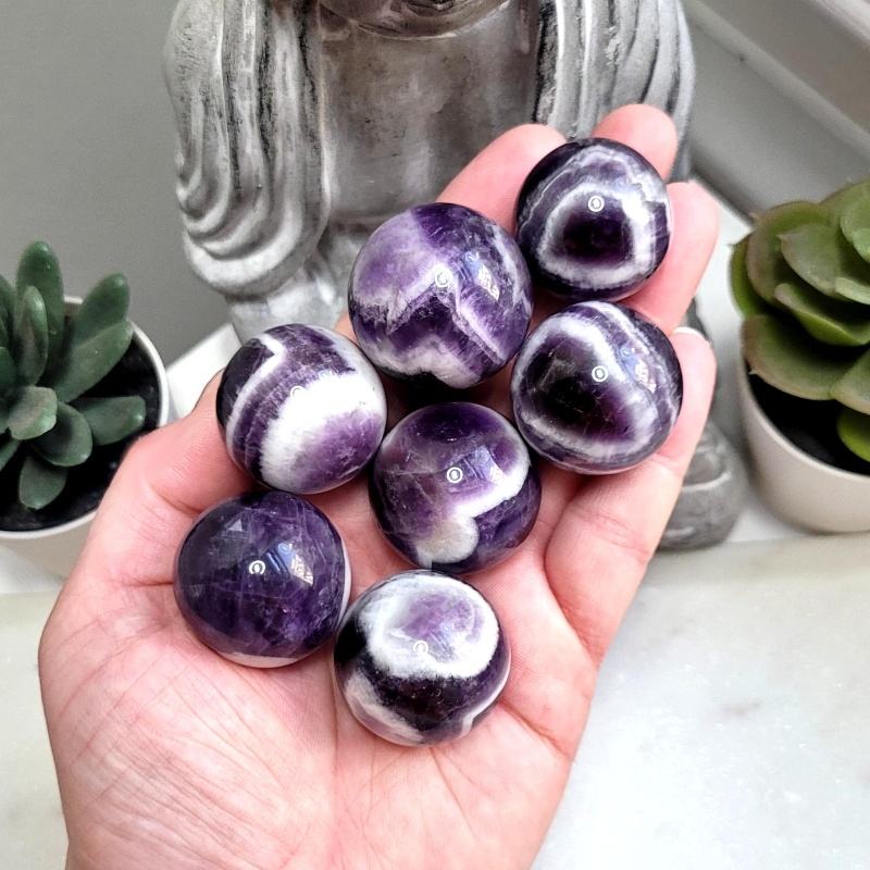 Purple dream amethyst sphere