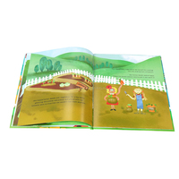 Impression personnalisée de livres d'images à couverture rigide en couleur pleine page pour enfants, par l'entreprise d'impression chinoise Sese