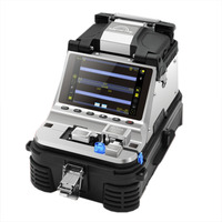 Alat Sambung Serat Optik AI-10 Signal Fire FTTH Enam Motor 10 Bahasa Pemanasan Cepat AI-10 Fusion Splicer