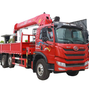 Palfinger 12 tonnes 14 tonnes 16 tonnes flèche télescopique hydraulique FAW <span class=keywords><strong>6x2</strong></span> Euro 3/4/5/6 <span class=keywords><strong>grue</strong></span> montée sur <span class=keywords><strong>camion</strong></span> de fret pour <span class=keywords><strong>camion</strong></span> - Product Image 1