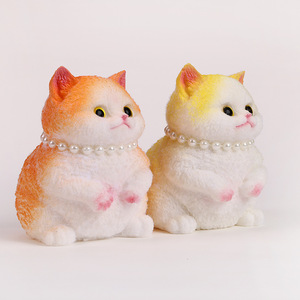 Gato Squishy Squeeze Toys Mochi Squishy Cat Paw Anti Stress Relief Descompresión Fidget Toys Pinch Fidget Squishy Adecuado para adultos - Product Image 4