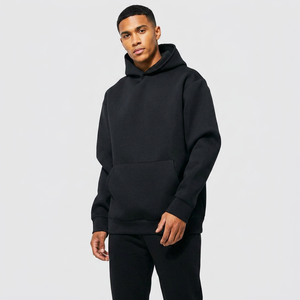 Sudaderas con capucha de color sólido personalizadas de moda, ropa informal de calle, sudaderas de lana para hombre - Product Image 1
