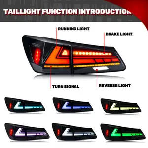 Zhengwo Factory For Lexuss IS250 IS300 IS350 ISF 2006-2012 Start-up Animation Sequential Indicator APP Control Bluetooth Control