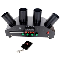 4 projecteurs sans fil à effet fontaine froide pour mariage, lumières Fresnel réutilisables, machine à feux d'artifice d'intérieur avec télécommande pour DJ, fête, scène