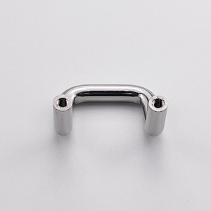 Industrial Double Bend U Shaped Handle A 1074 Stainless Steel Cabinet Handle For Mobile Phone Cabinets Electrical Distribution - Product Image 3