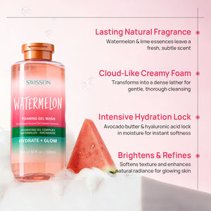 <span class=keywords><strong>Gel</strong></span> de Ducha Vegano Hidratante y Aclarante con Aroma a Sandía, <span class=keywords><strong>Gel</strong></span> de Limpieza Refrescante Perfumado para Gimnasio y Hotel - Product Image 3