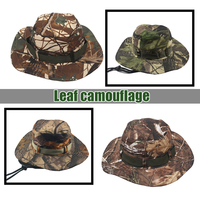 Topi memancing ember Bonnie pantai Hiking desain yang indah topi tepi besar CP daun kayu hutan untuk perjalanan luar ruangan Bonnie