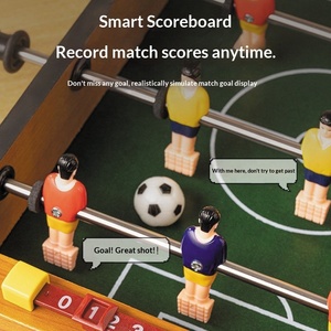 Gioco da Tavolo Competitivo Quattro-in-Uno per Bambini: <span class=keywords><strong>Calcio</strong></span>, Ping Pong, Hockey su Ghiaccio, Doppia Battaglia in Legno - Product Image 2