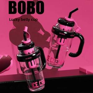 Gran oferta, taza de té con separación de agua de gran capacidad, deportes, jugo de fruta de plástico, taza portátil para estudiantes, gran vientre para viajes - Product Image 4