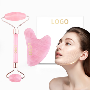 <span class=keywords><strong>Rouleau</strong></span> <span class=keywords><strong>de</strong></span> massage en quartz rose et <span class=keywords><strong>jade</strong></span>, ensemble Gua Sha - <span class=keywords><strong>Rouleau</strong></span> facial en pierre en forme <span class=keywords><strong>de</strong></span> cœur pour raffermir la peau, pour les yeux et le corps - Product Image 6