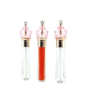 Lege Buis Lipgloss Tube Met Ster 4Ml Lipgloss Containers Kan Worden Aangepast Logo