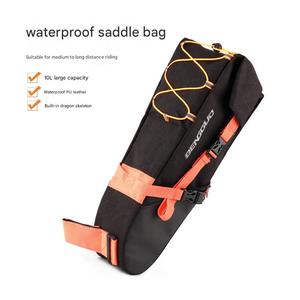 Sacoche de Selle de Vélo Étanche Grande Capacité, Sac de Selle Arrière, Pochette à Outils pour Vélo Électrique, Vélo de Gravel, VTT - Accessoires Essentiels pour Vélo - Product Image 1