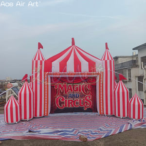 Arco inflable inspirado en el <span class=keywords><strong>circo</strong></span> personalizado, modelo de eventos, entrada de espectáculo de <span class=keywords><strong>circo</strong></span>, arco de <span class=keywords><strong>circo</strong></span> inflable - Product Image 5