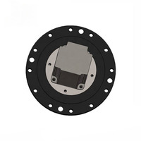 Reductor Armónico para Robot Industrial con Brida de Motor, Caja de Engranajes Armónica de Alta Precisión para Articulación Robótica