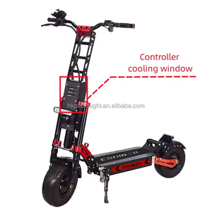 Scooter Eléctrico Geofought R8 72V 8000W 10000W 15000W, Motor Dual, Neumáticos Anchos, Todoterreno, Plegable, con Asiento - Product Image 6