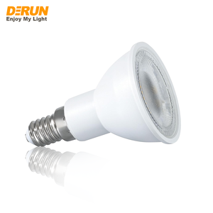 ไฟสปอตไลท์ LED ความสว่างสูง <span class=keywords><strong>JDR</strong></span> 5W พลาสติกอะลูมิเนียม ขั้ว E14 SMD 2835 พร้อม MCOB 230V COB LED, รุ่น LED-<span class=keywords><strong>JDR</strong></span>-P - Product Image 1