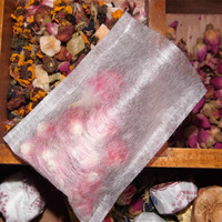Sachet de thé en fibre de maïs thermoscellé avec sac de séparation des résidus