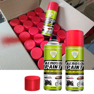 Boîtes de <span class=keywords><strong>peinture</strong></span> en aérosol de logo personnalisé en vrac de couleur mélangée pour mur de vélo de voiture - Product Image 2