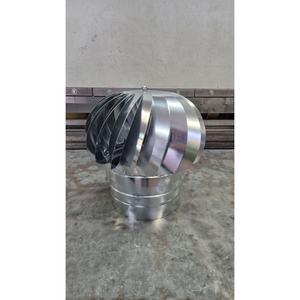 Ventilador de Techo Industrial de Acero Inoxidable, Tipo Campana Rotatoria Impulsada por el Viento, Independiente, para Extracción de Gases de Combustión y Aire - Product Image 3