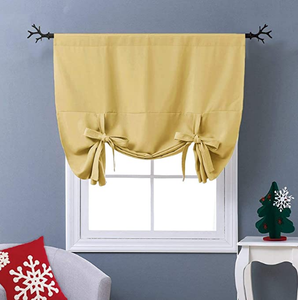 Tende brevi Bagno Cucina Porta di Vetro Roll Up Finestra Tie Up Shades - Product Image 6