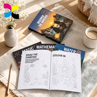 Livre d'activités pour enfants personnalisé avec couverture rigide, pelliculage mat, papier écologique, cahier d'exercices éducatifs STEM pour enfants, livraison rapide