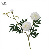 Aierflorist Bunga Gerbera Sutra Buatan Lembut Simulasi Tinggi Bunga Marigold Prancis Dahlia Lon Buket Bunga untuk Grosir