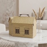 Nouveaux bagages en papier 2026 ou bagages en carton pour enfants ou boîtes en papier en forme de maisons