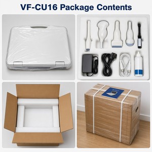 Ecógrafo Veterinario Portátil en Blanco y Negro, Escáner de Ultrasonido Veterinario Tipo <span class=keywords><strong>Laptop</strong></span> <span class=keywords><strong>para</strong></span> Perros y Gatos - Product Image 4